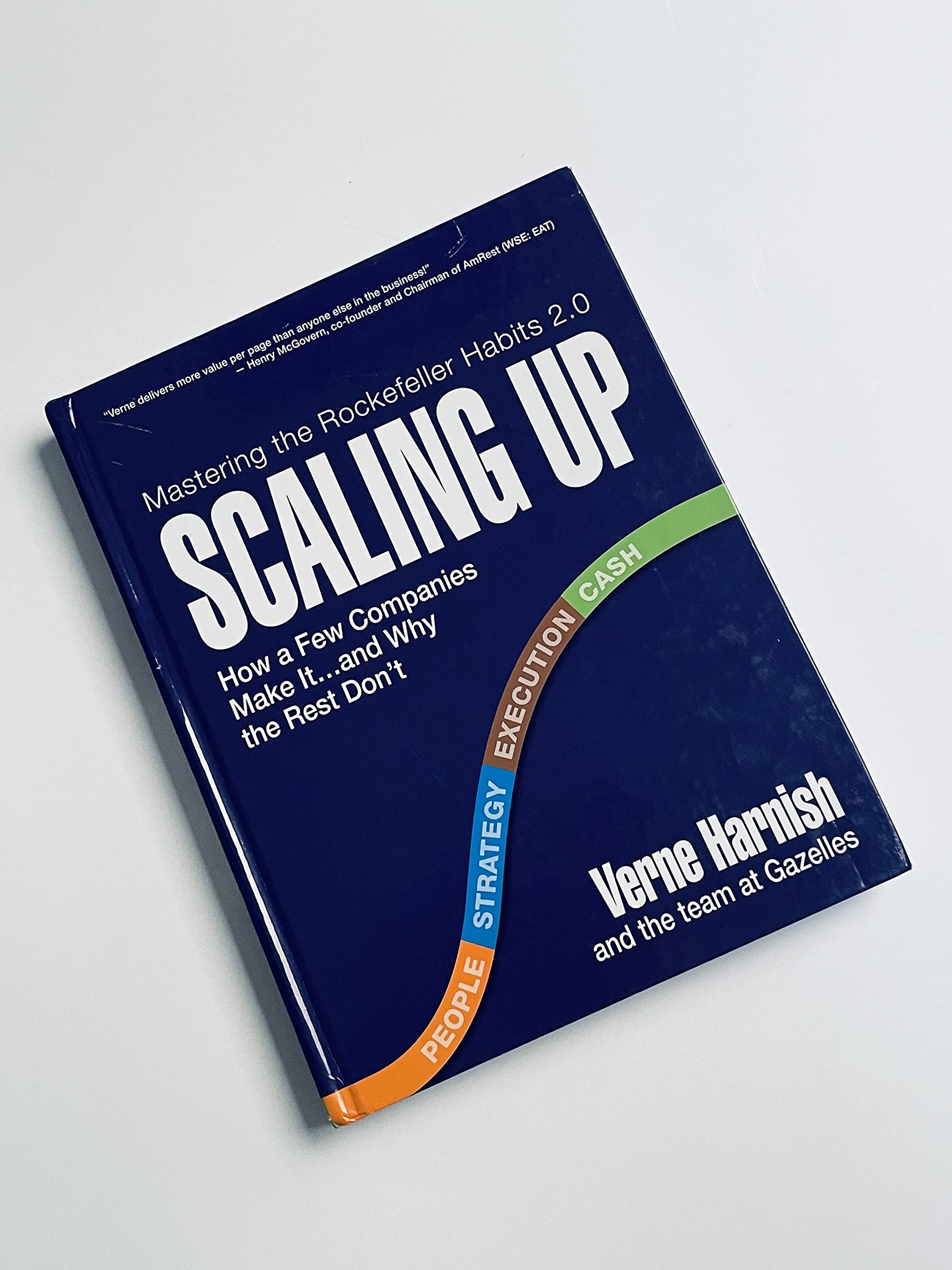 Scaling Up: How A Few Companies Make It...And Why The Rest Don'T (Rockefeller Habits 2.0 Revised Edition),Used