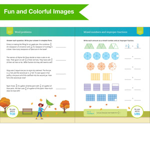 Ixl The Ultimate 5Th Grade Math Workbooks, Mathematics Book For Kids Ages 1011 Covering Multiplication, Division, Fractions, De