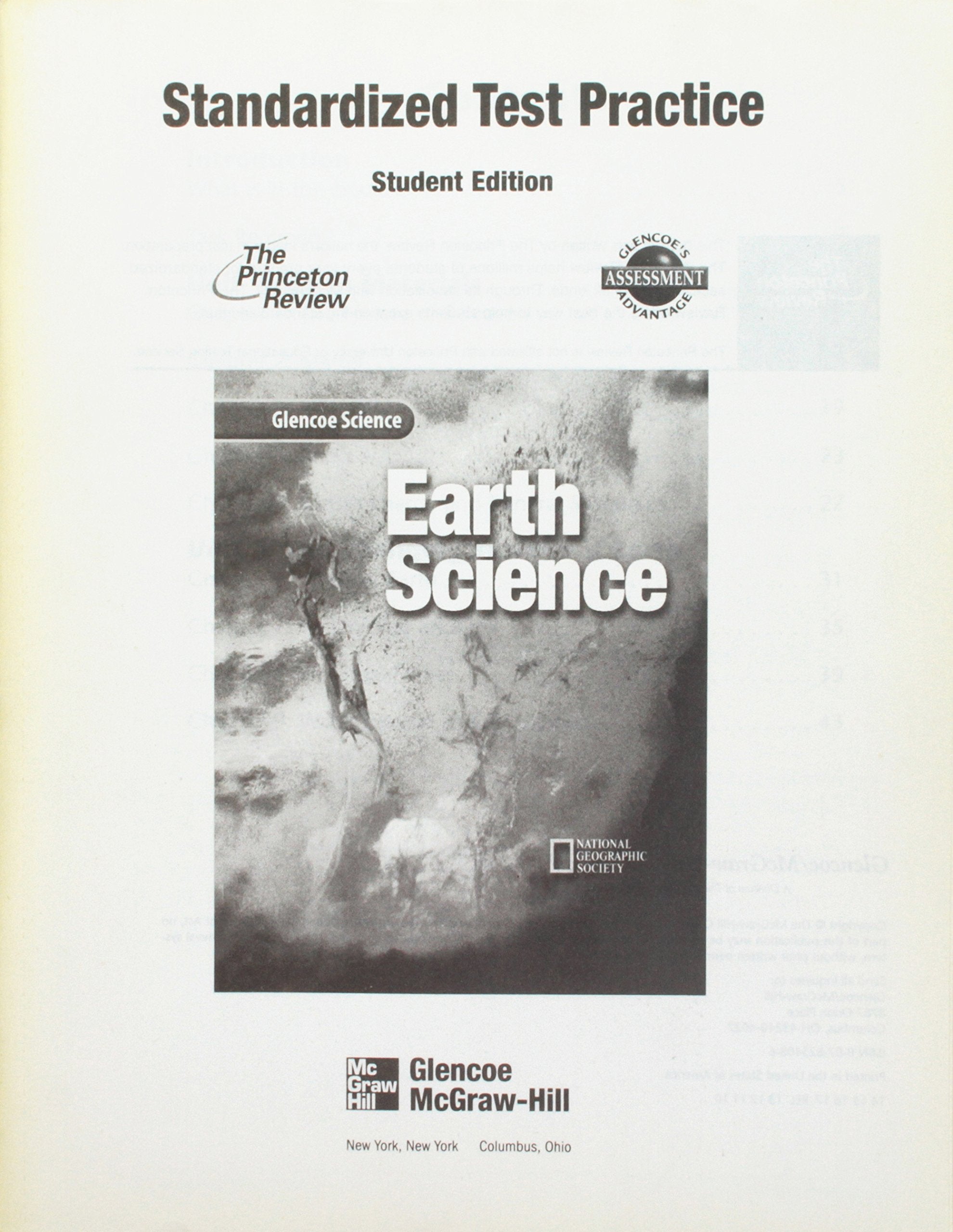 Glencoe Science: Earth Science,New