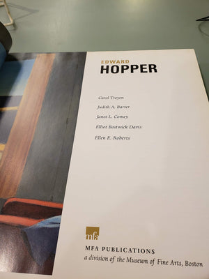 MFA Publications Edward Hopper Art Book - Insightful Analysis of Iconic American Painter