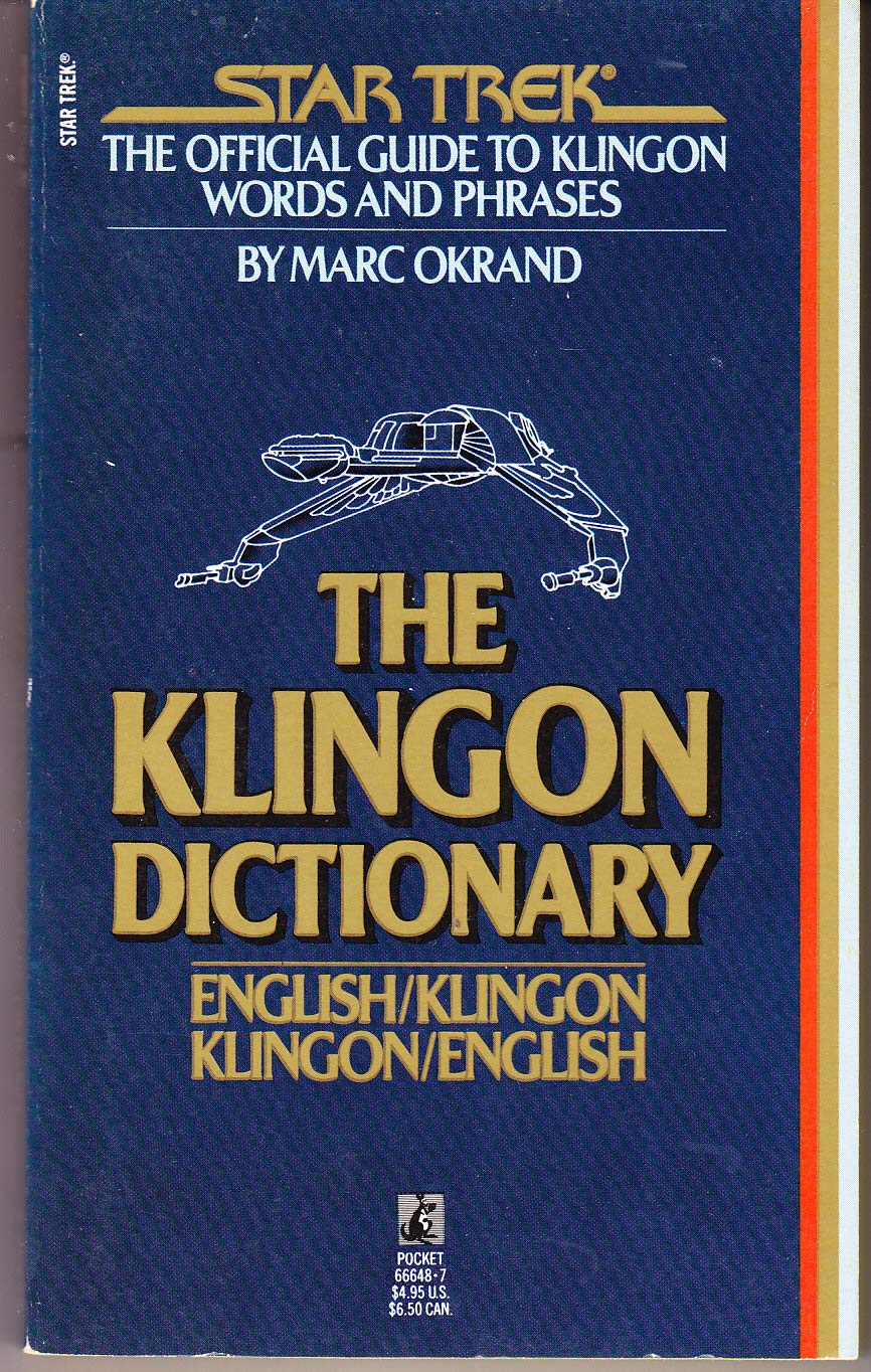 Star Trek: The Klingon Dictionary,Used