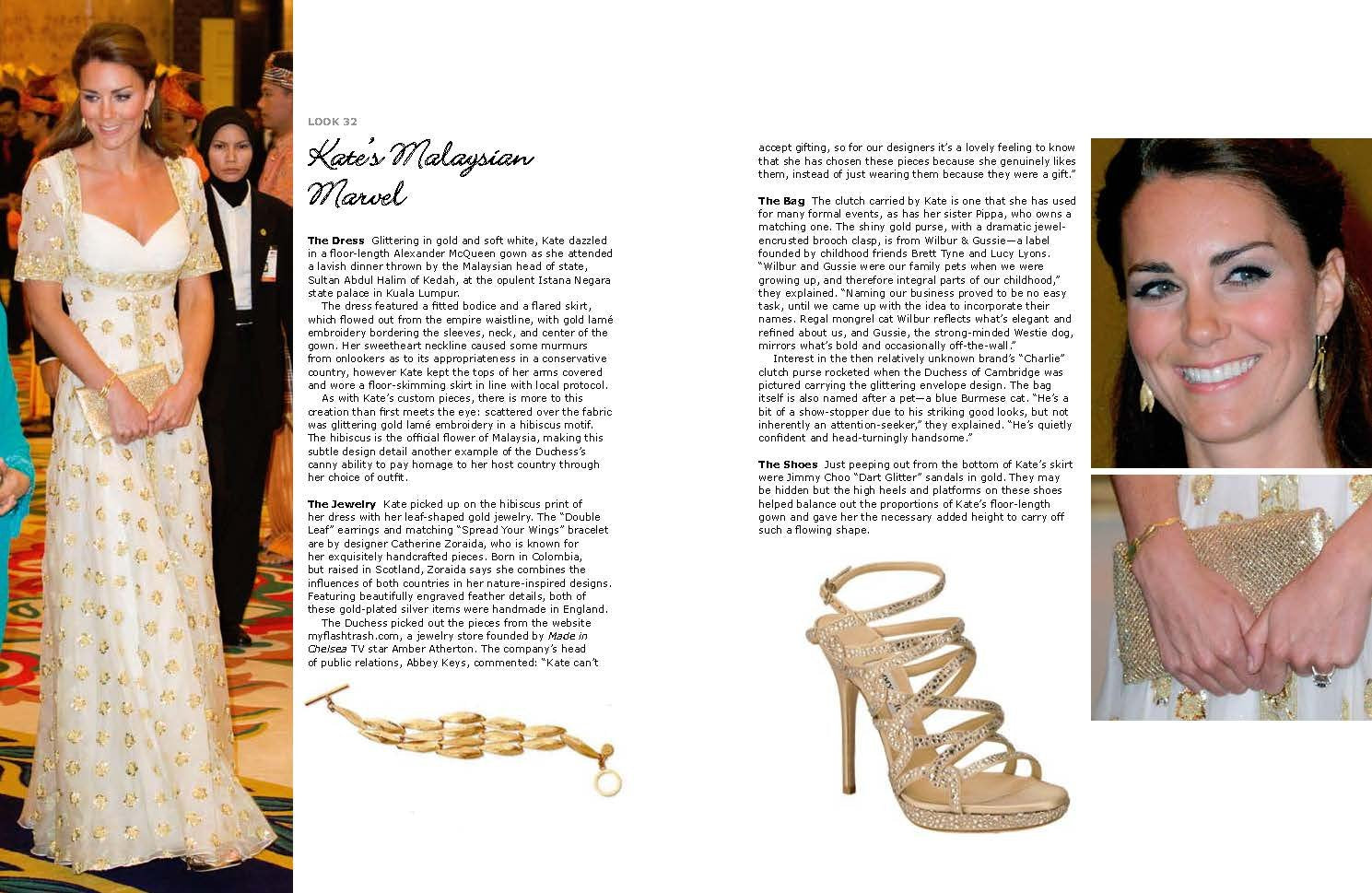 Kate's Style: Smart, Chic Fashion from a Royal Role Model,Used