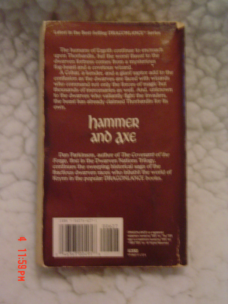 Hammer and Axe: Dwarven Nations Trilogy, Vol 2 (Dragonlance),Used
