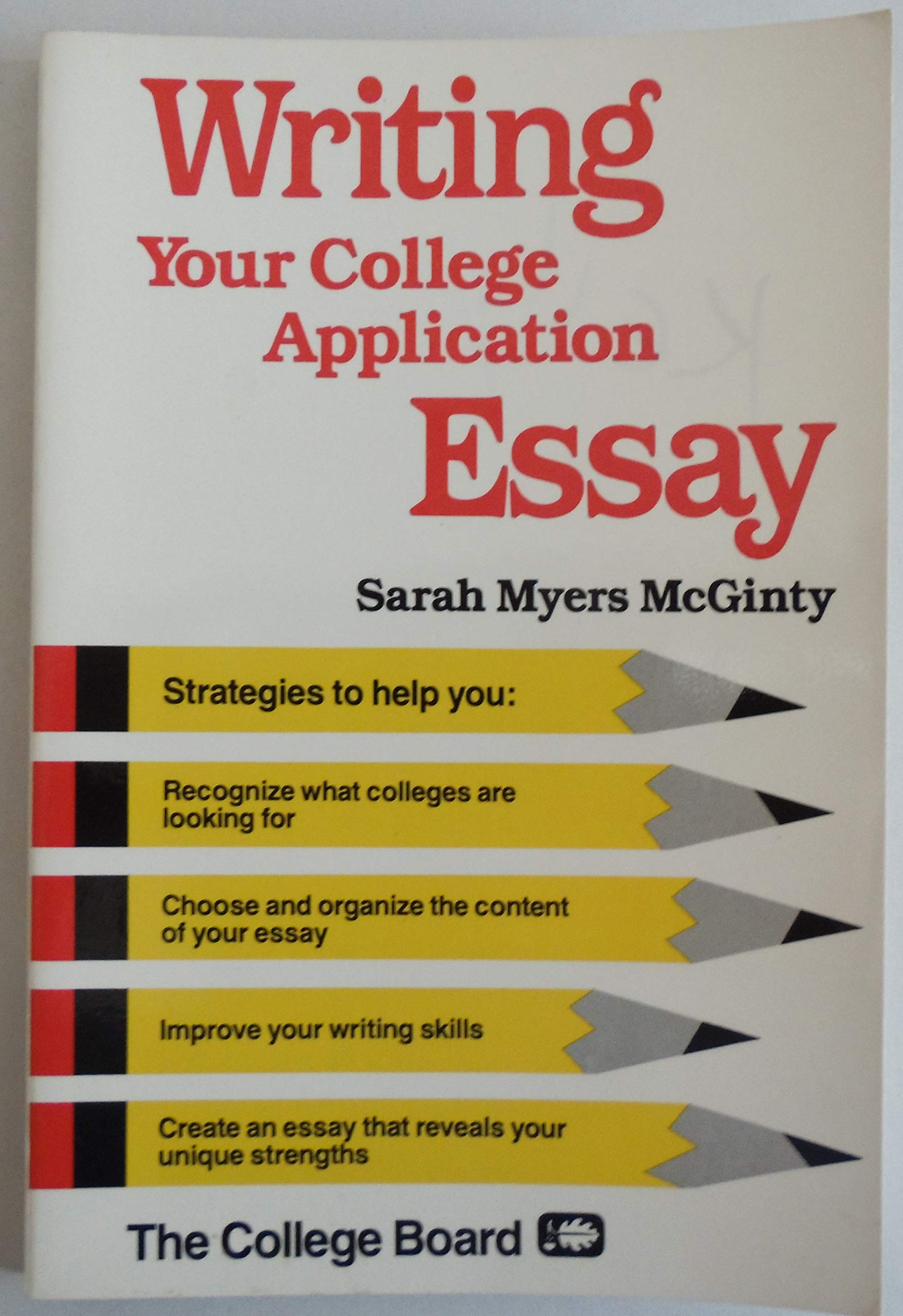 Writing your college application essay,Used