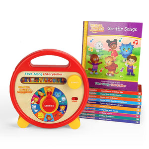 Daniel Tiger'S Neighborhood Interactive Electronic Take Along Storyteller With 11 Books (Daniel Tiger'S Neighborhood Children'S