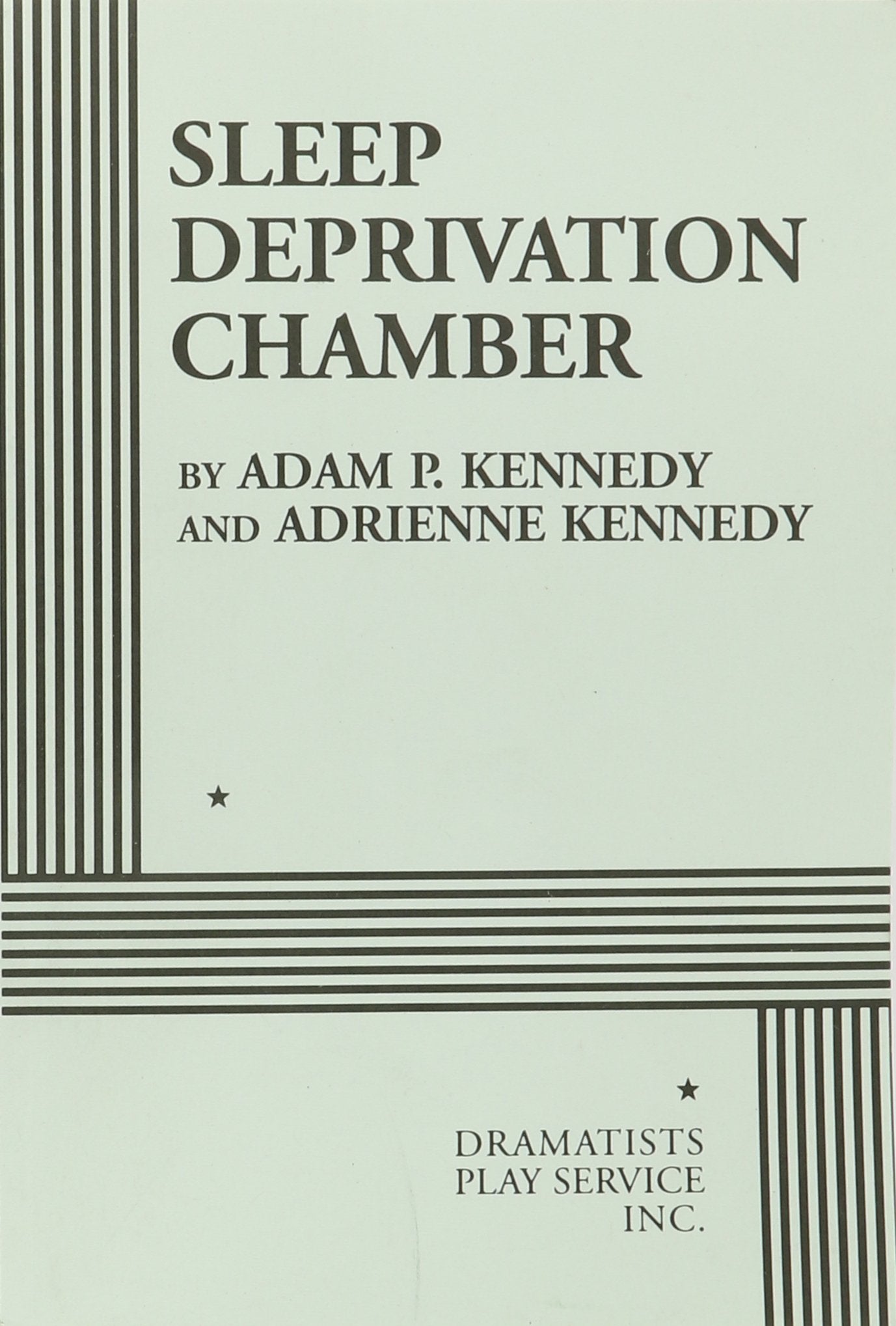 Sleep Deprivation Chamber  Acting Edition,New