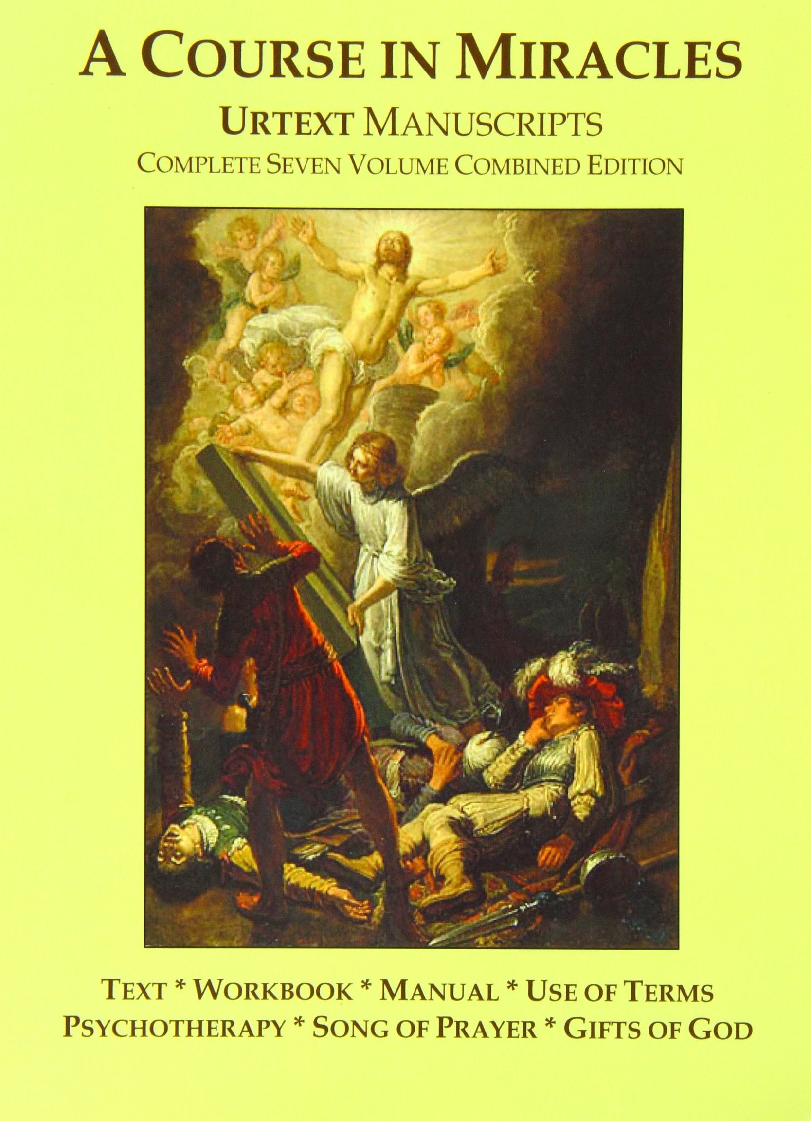 A Course in Miracles Urtext Manuscripts Complete Seven Volume Combined Edition,Used