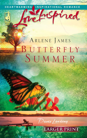 Butterfly Summer (Davis Landing, Book 1) (Larger Print Love Inspired #356),Used