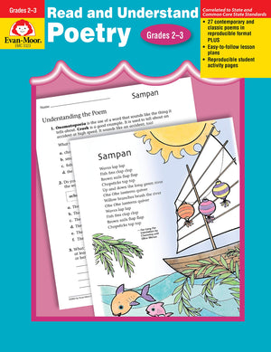 Read and Understand Poetry, Grades 23,New