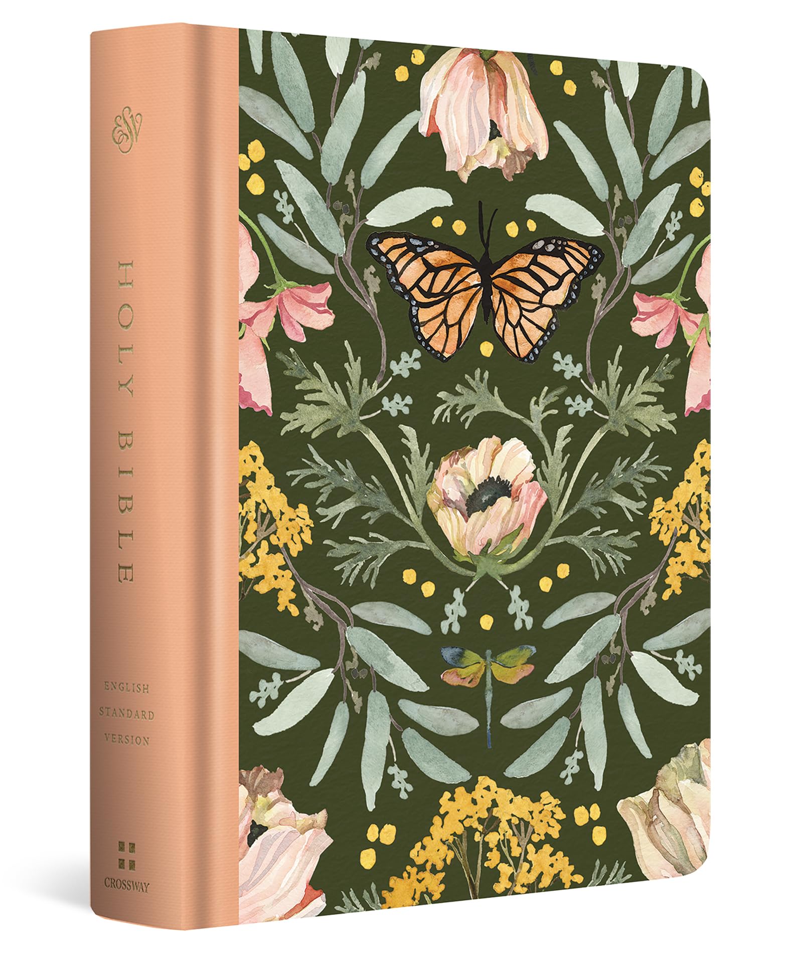 ESV Single Column Journaling Bible, Artist Series (Hardcover, Ruth Chou Simons, Be Transformed),New