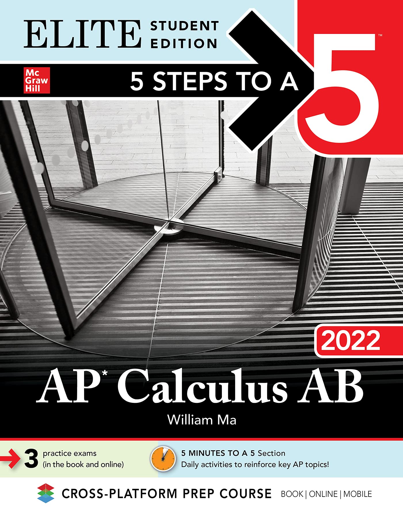 5 Steps to a 5: AP Calculus AB 2022 Elite Student Edition,Used