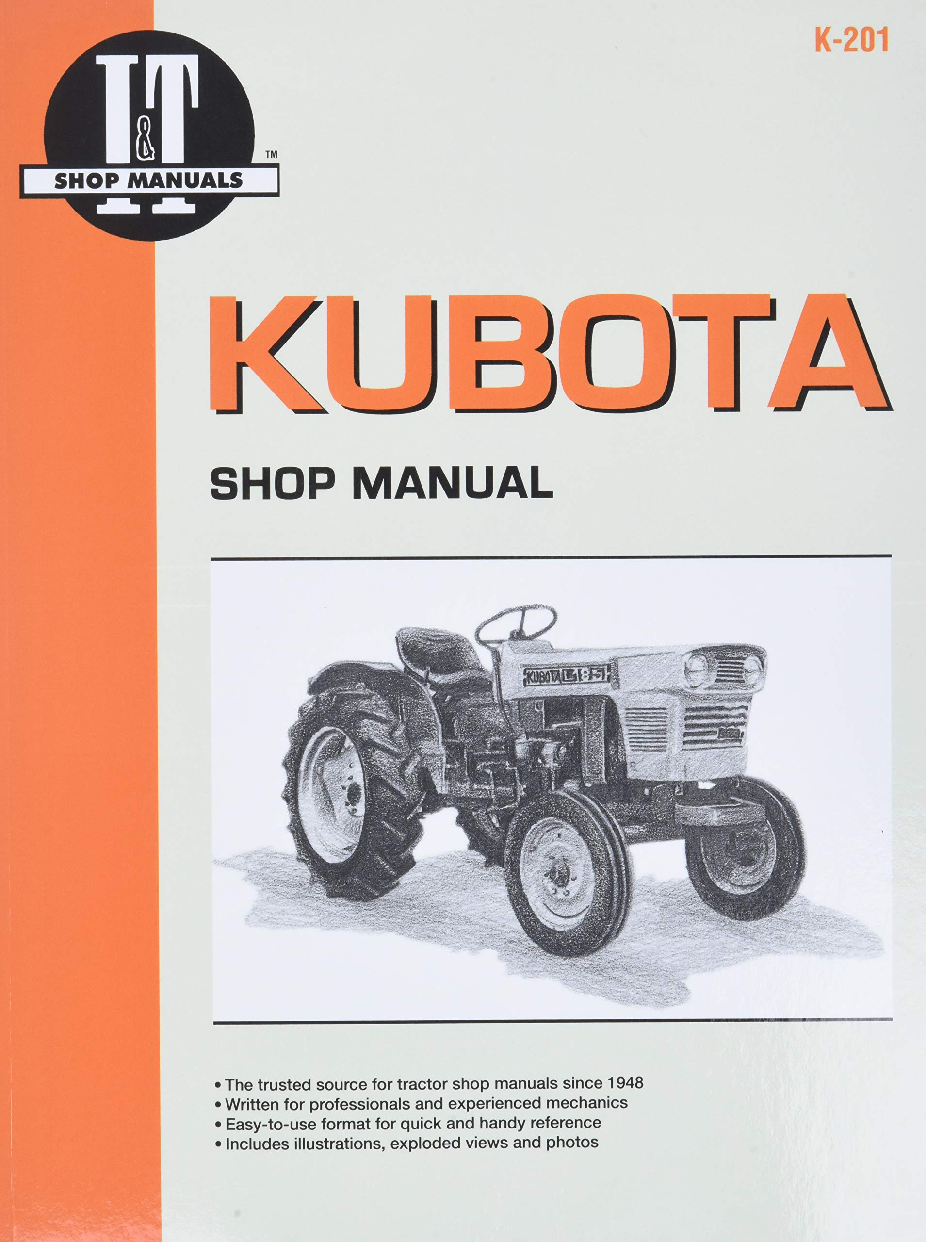 Kubota Shop Manual,Used