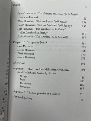 The Mahler Symphonies: An Owner's Manual (includes 1 CD),Used