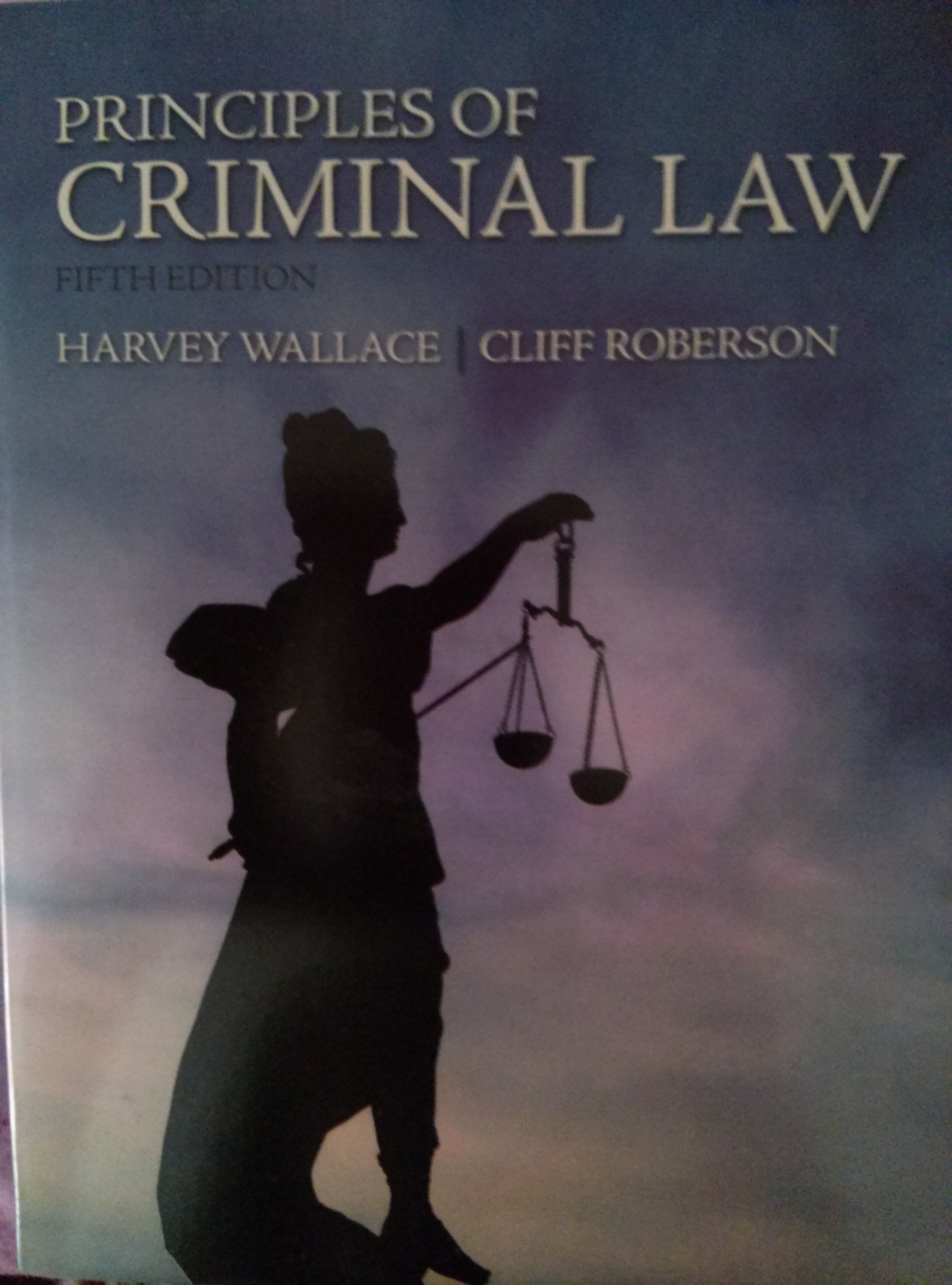 Principles of Criminal Law (5th Edition),Used