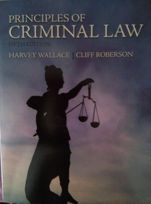 Principles of Criminal Law (5th Edition),Used