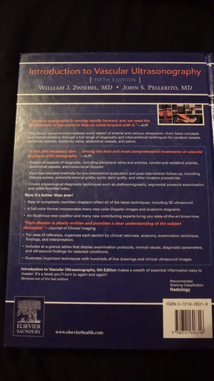 Introduction to Vascular Ultrasonography(Fifth Edition),Used