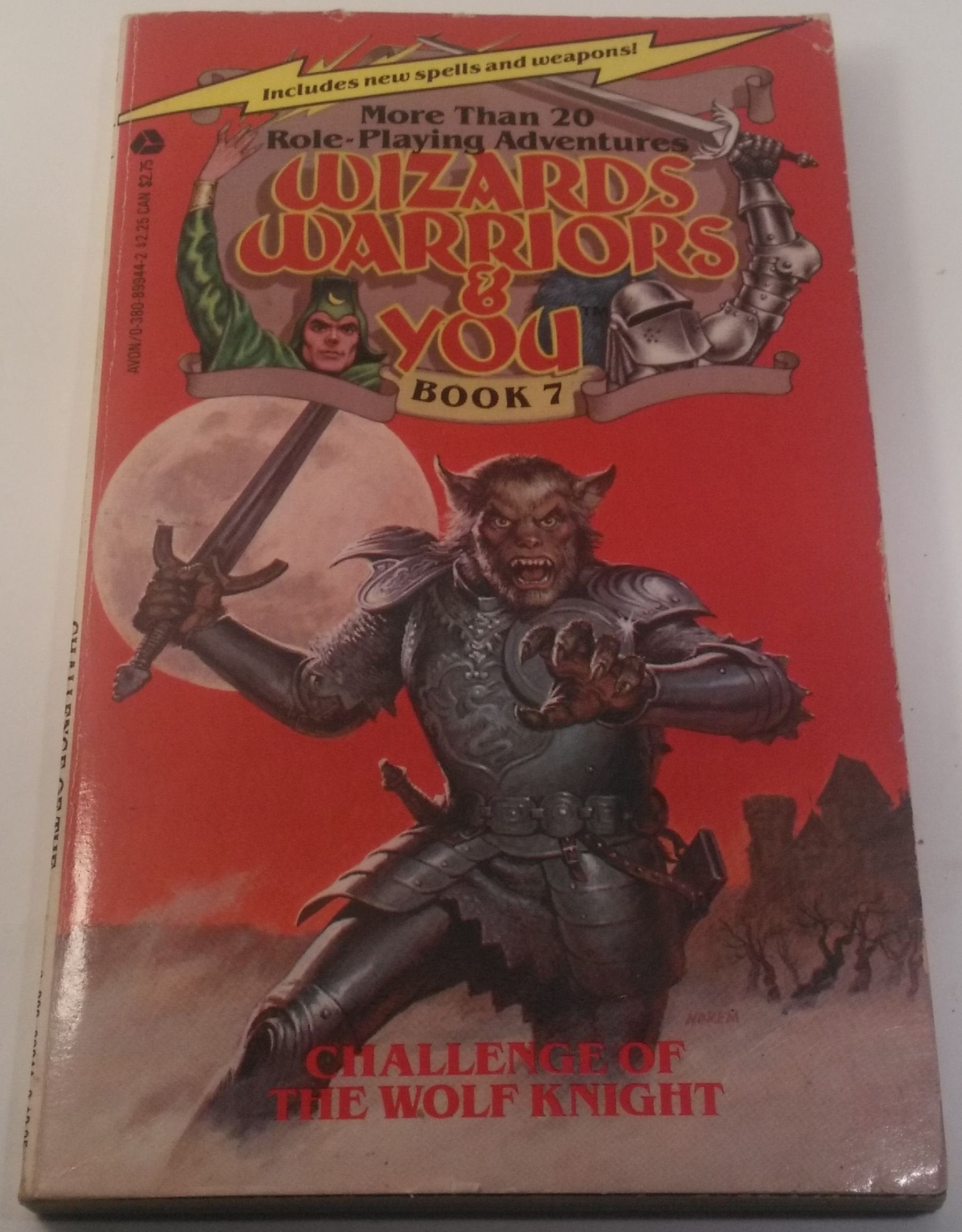 Challenge of the Wolf Knight (Wizards and Warriors and You),Used