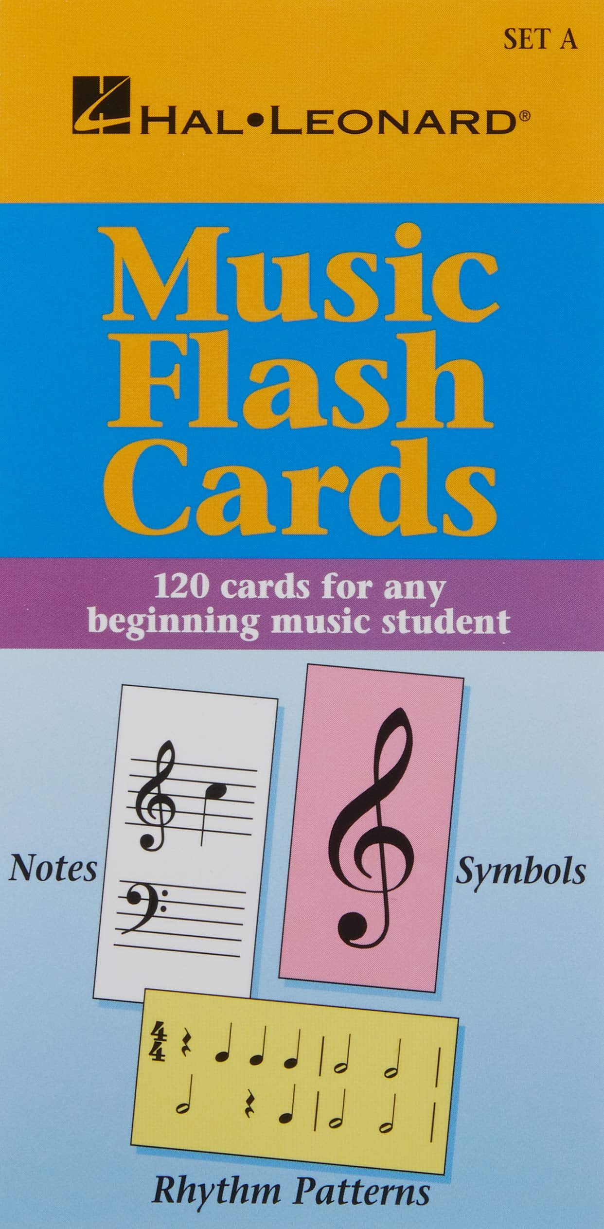 Music Flash Cards  Set A: Hal Leonard Student Piano Library,New