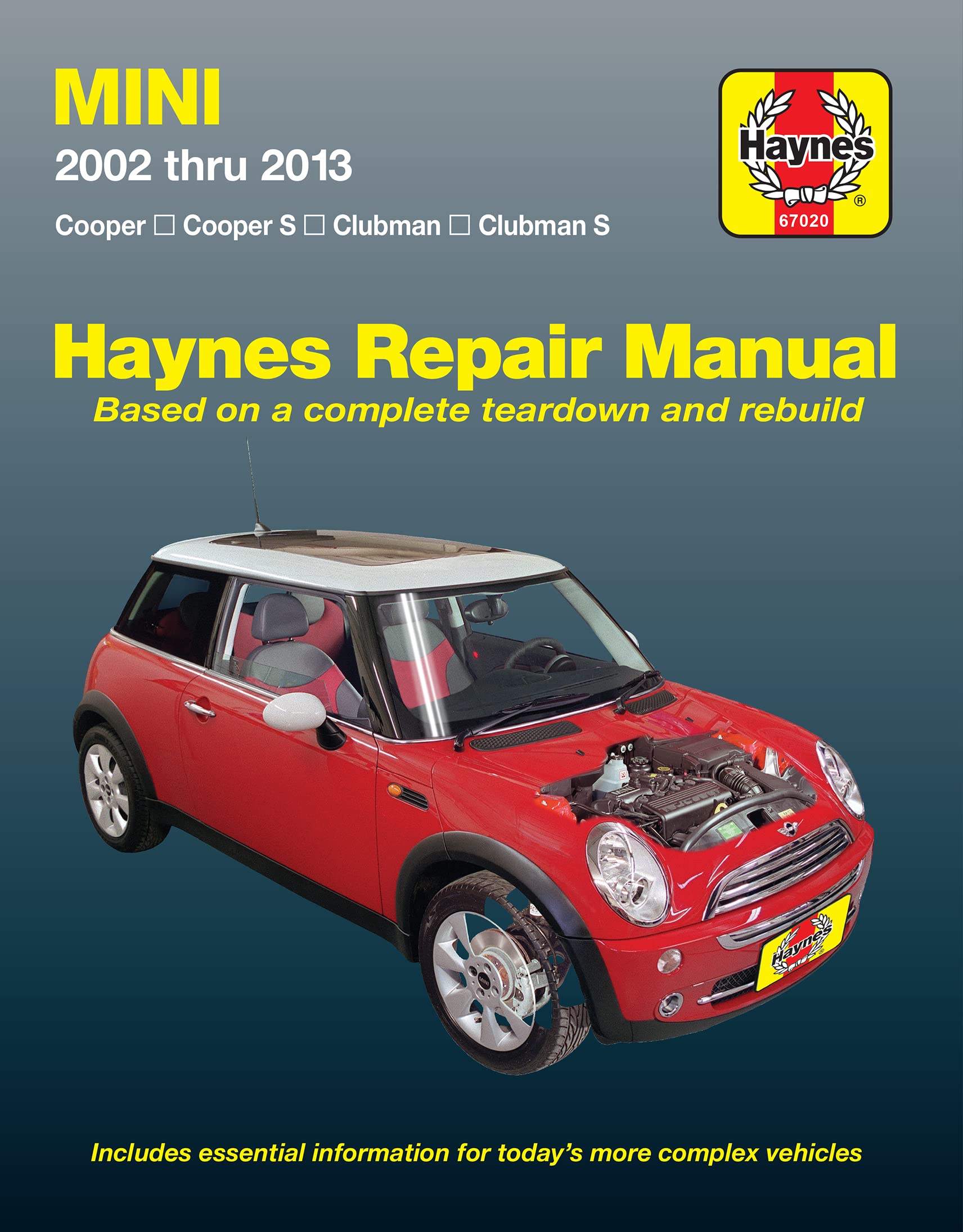 Mini Cooper, Cooper S, Clubman & Clubman S (0213) Haynes Repair Manual (Does not include Countryman models or info specific to ,Used
