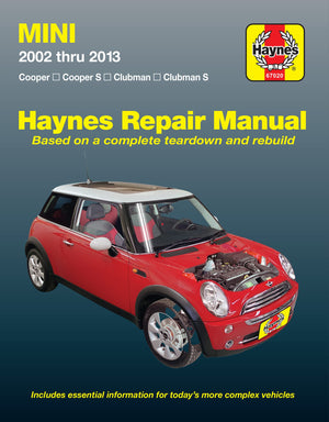 Mini Cooper, Cooper S, Clubman & Clubman S (0213) Haynes Repair Manual (Does not include Countryman models or info specific to ,Used