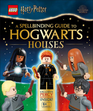 Lego Harry Potter A Spellbinding Guide To Hogwarts Houses: With Exclusive Percy Weasley Minifigure,New