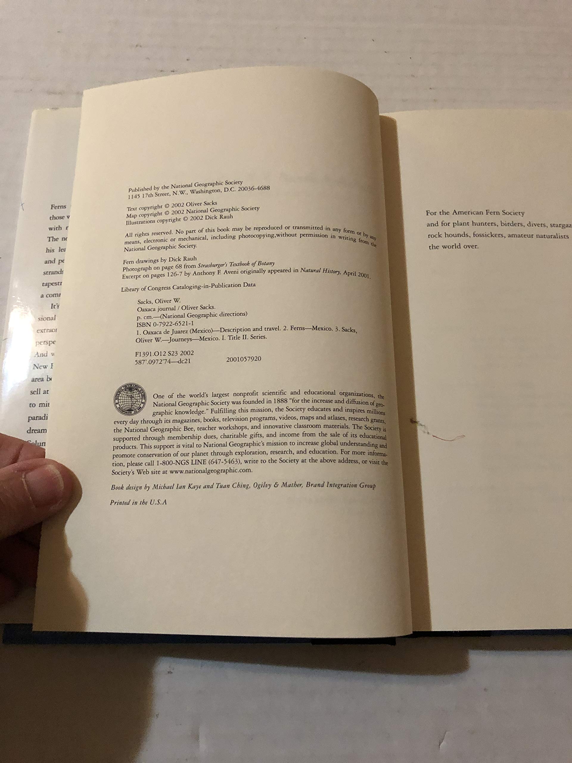 Oaxaca Journal (National Geographic Directions),Used