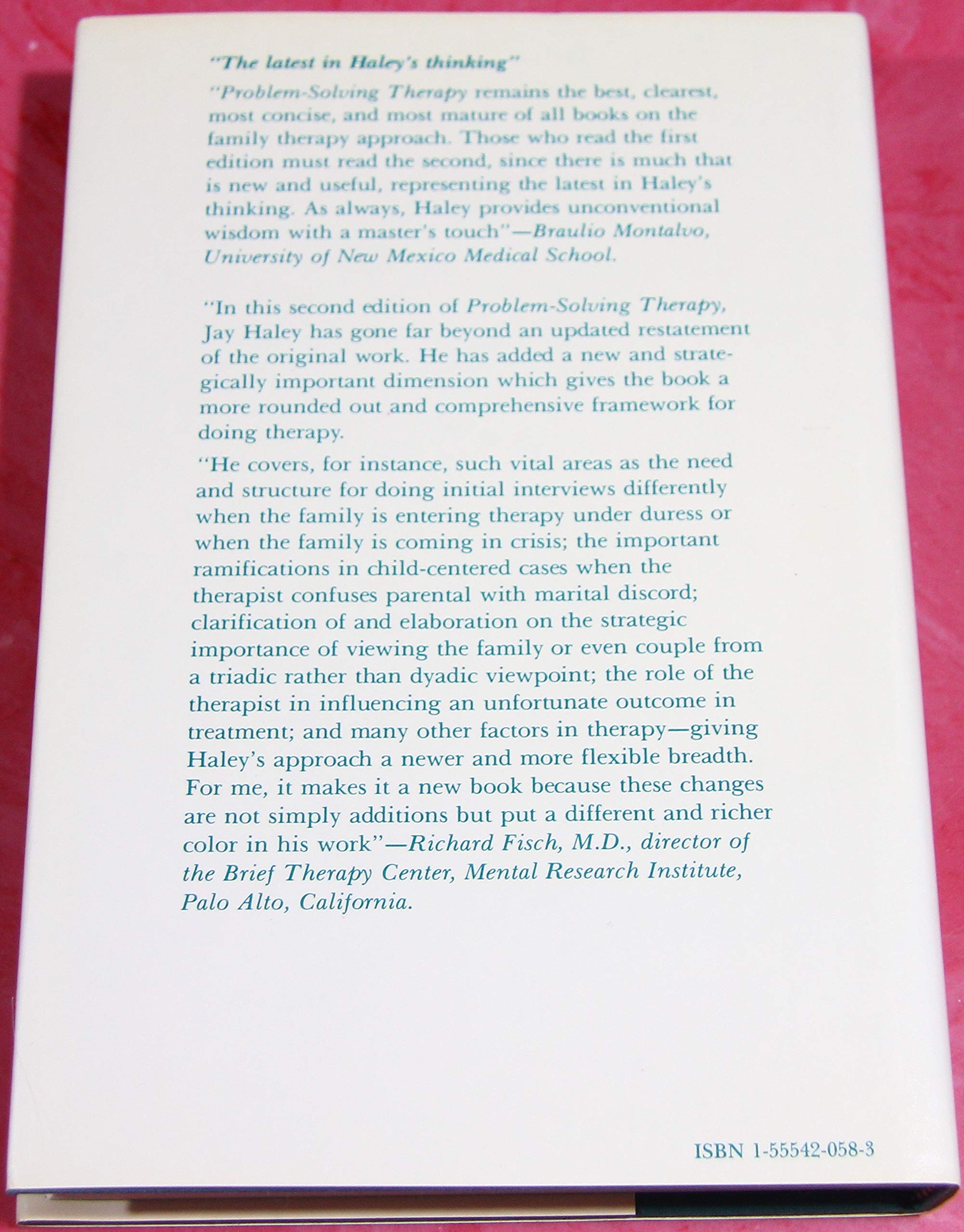 ProblemSolving Therapy (JOSSEY BASS SOCIAL AND BEHAVIORAL SCIENCE SERIES),Used