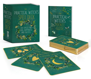 The Practical Witch's Spell Deck: 100 Spells for Love, Happiness, and Success (RP Minis),Used