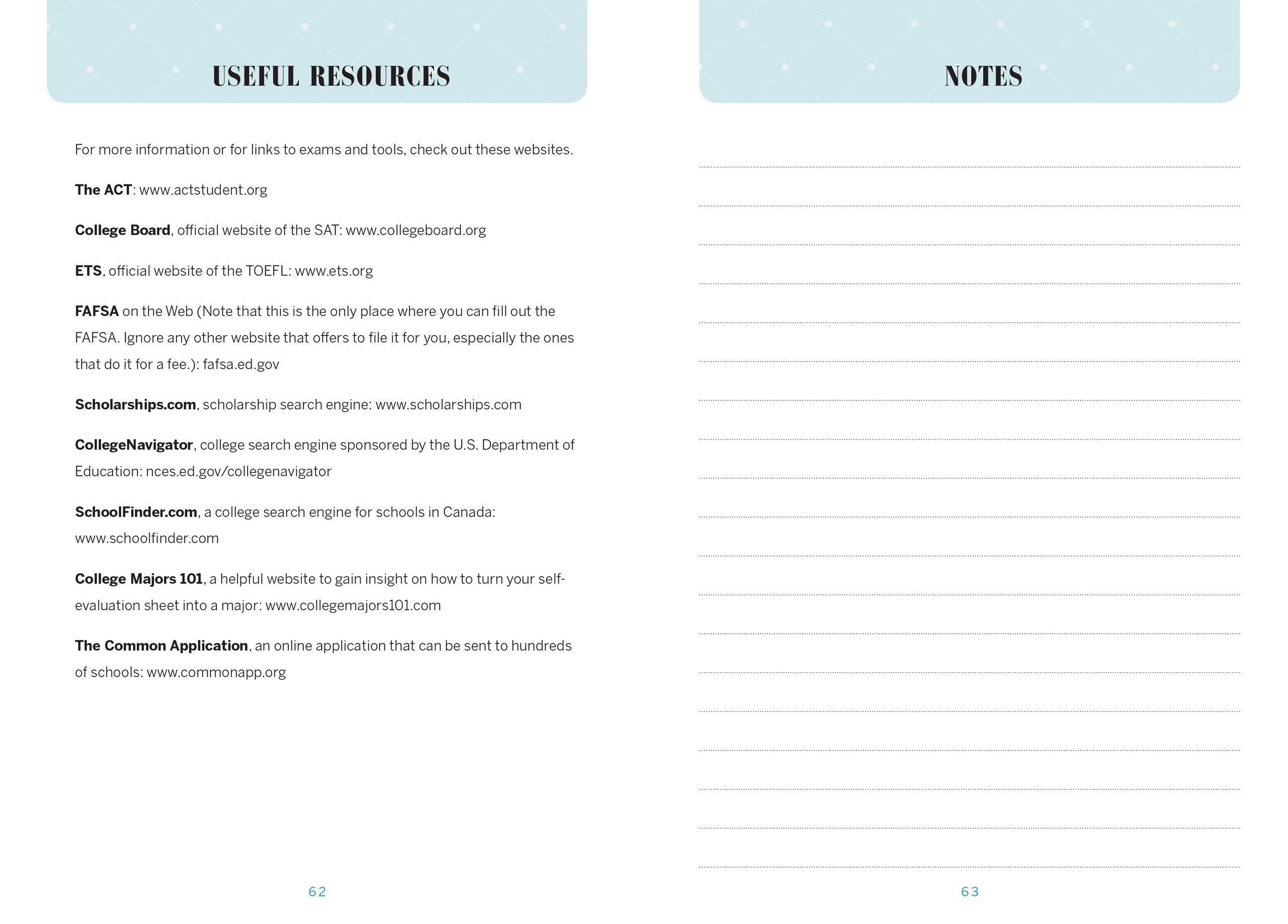 The College Search Organizer,Used