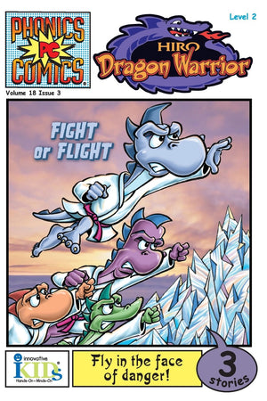 Phonic Comics  Hiro Dragon Warrior: Fight or Flight Level 2, Issue 3 (Phonic Comics Level 2),Used