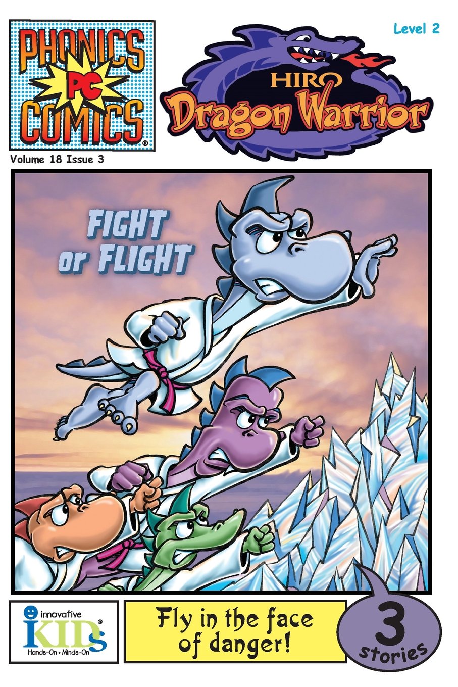 Phonic Comics  Hiro Dragon Warrior: Fight or Flight Level 2, Issue 3 (Phonic Comics Level 2),Used