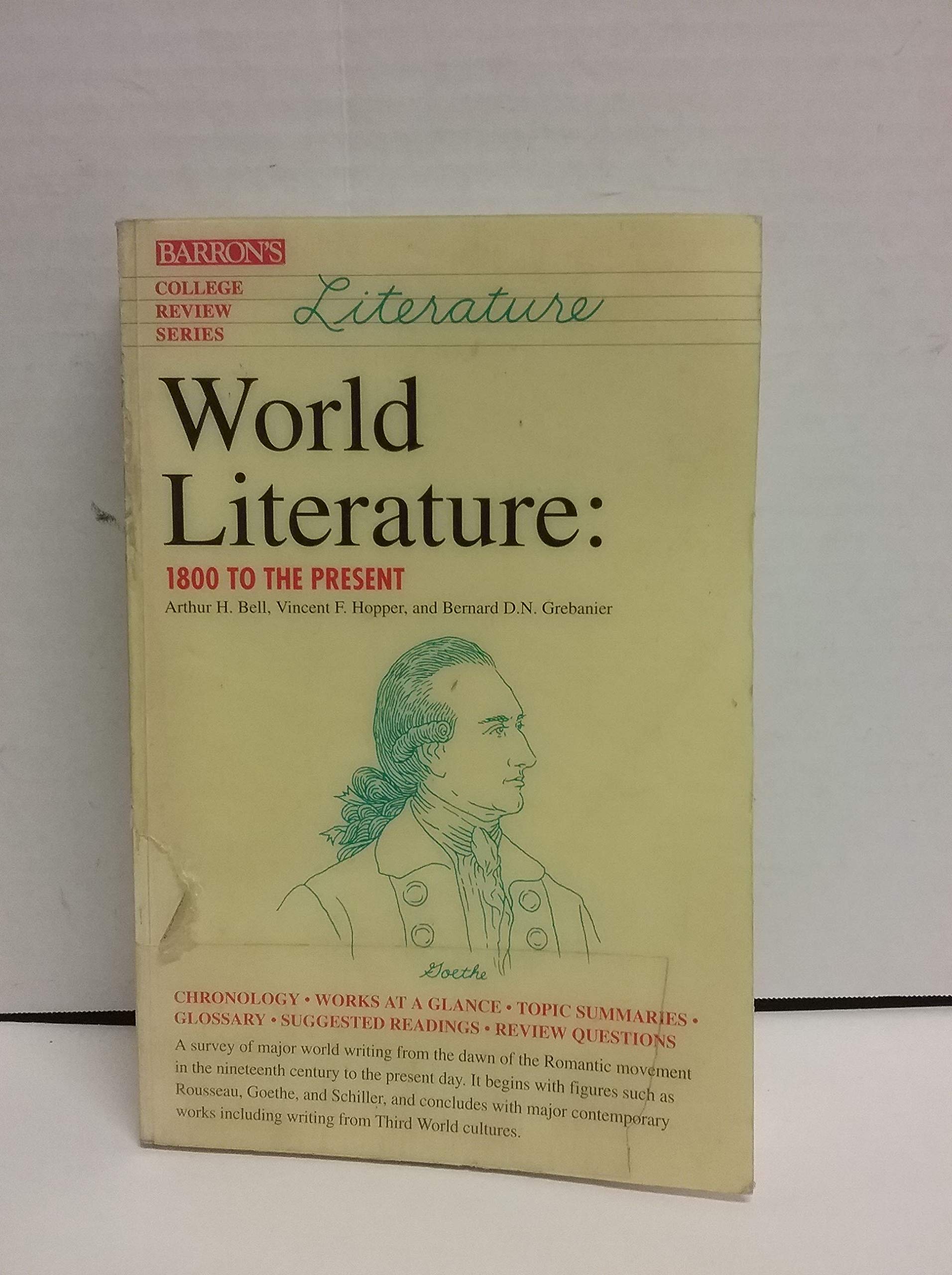 World Literature: 1800 To the Present (College Review Series),Used