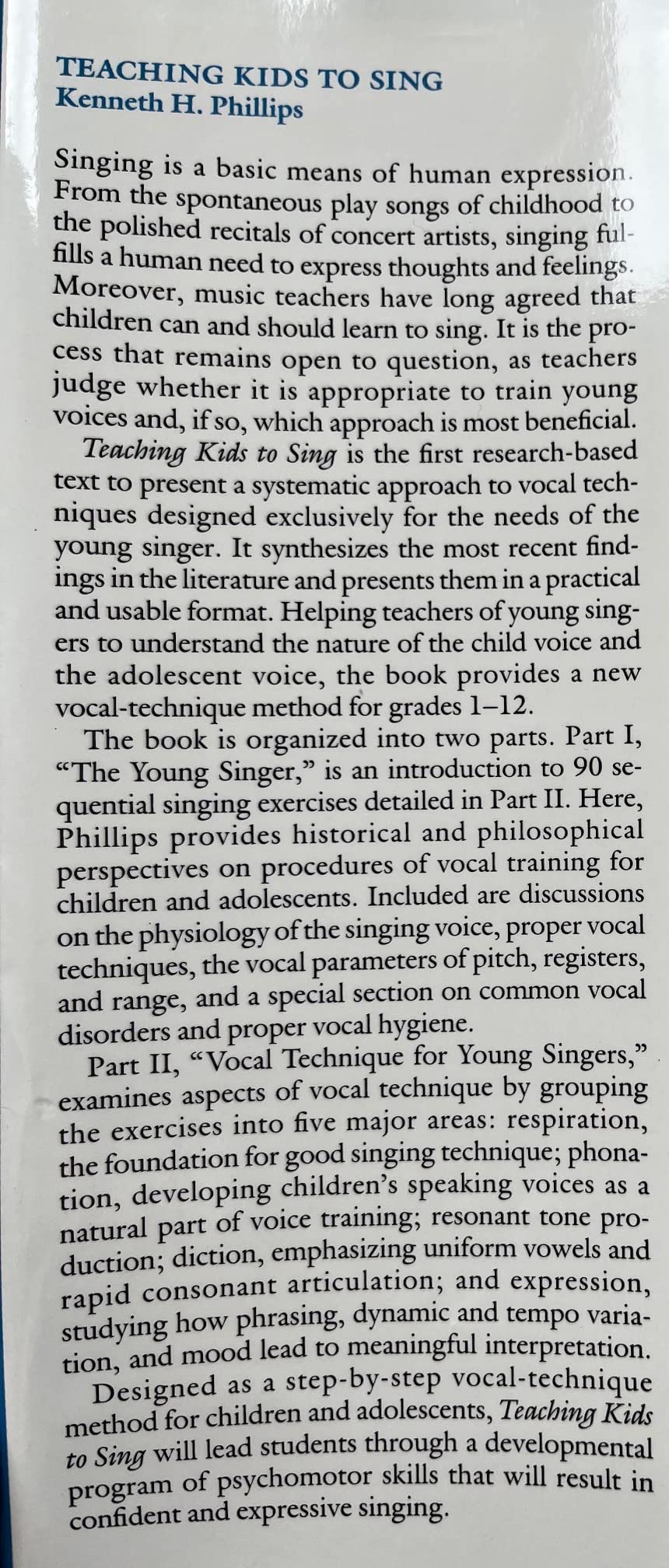 Teaching Kids to Sing,Used