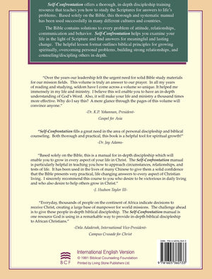 SelfConfrontation: A Manual for InDepth Biblical Discipleship,Used