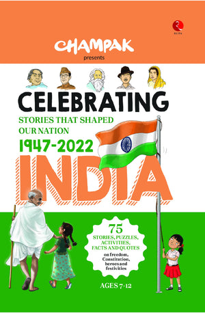 75 Stories On Indian History For Children - Book With Puzzle, Activities And Facts For Children Growth - Champak Books In English 2022