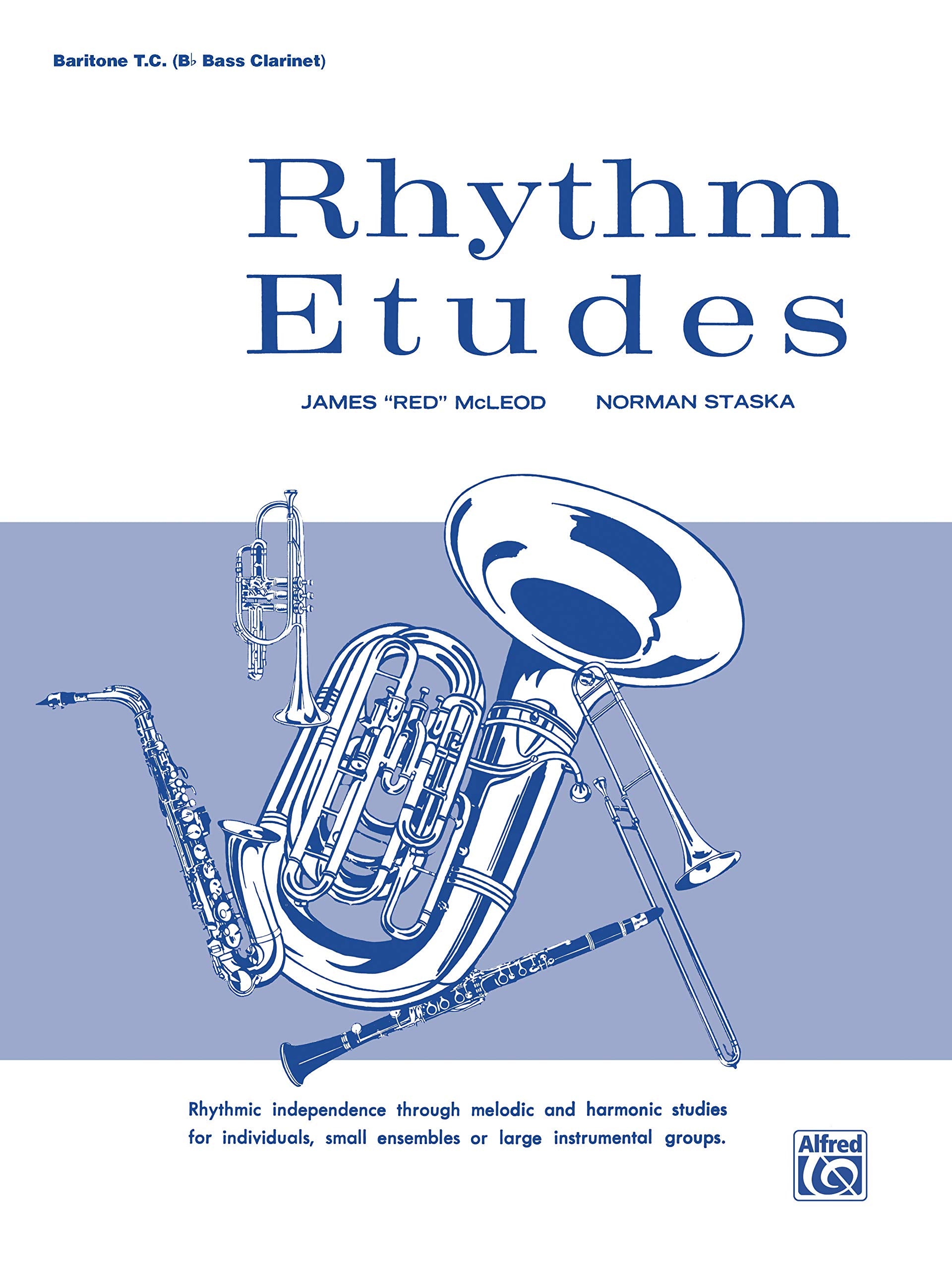 Rhythm Etudes: Baritone T.C. (Bflat Bass Clarinet),Used