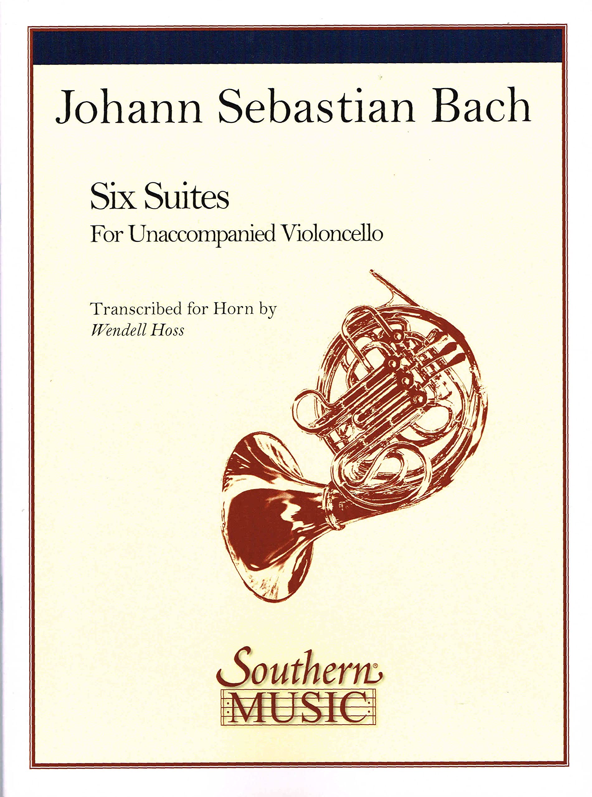 Six Suites: Unaccompanied Horn,Used