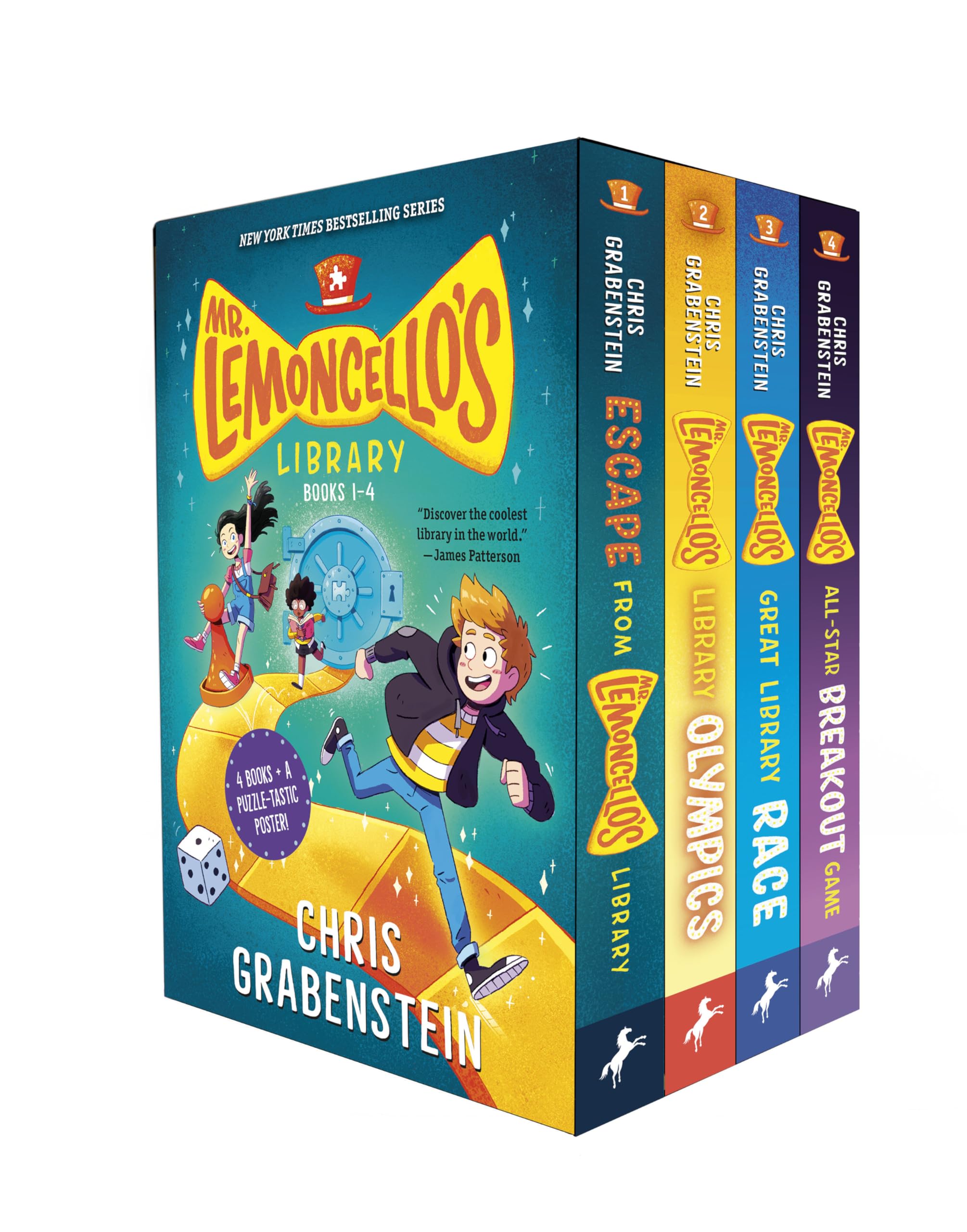 Mr. Lemoncello's Library Books 14 (Boxed Set),Used