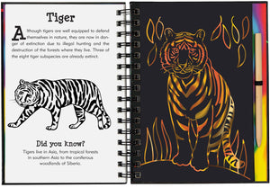 Scratch & Sketch Wild Safari (Trace Along),Used