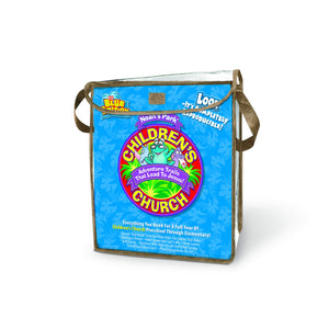 Noah's Park Children's Church Kit  Blue Edition,New