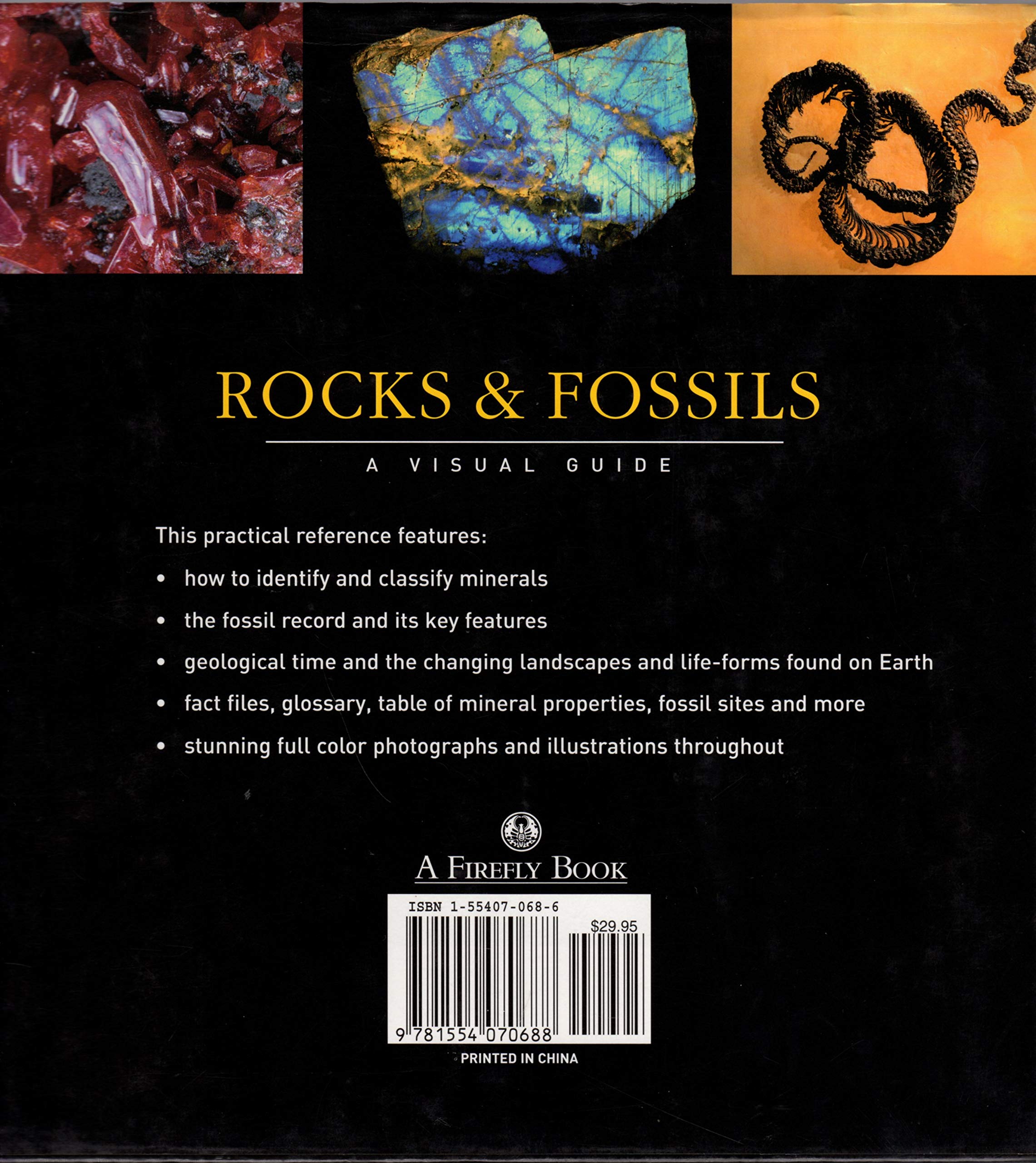 Rocks and Fossils: A Visual Guide (Visual Guides),Used