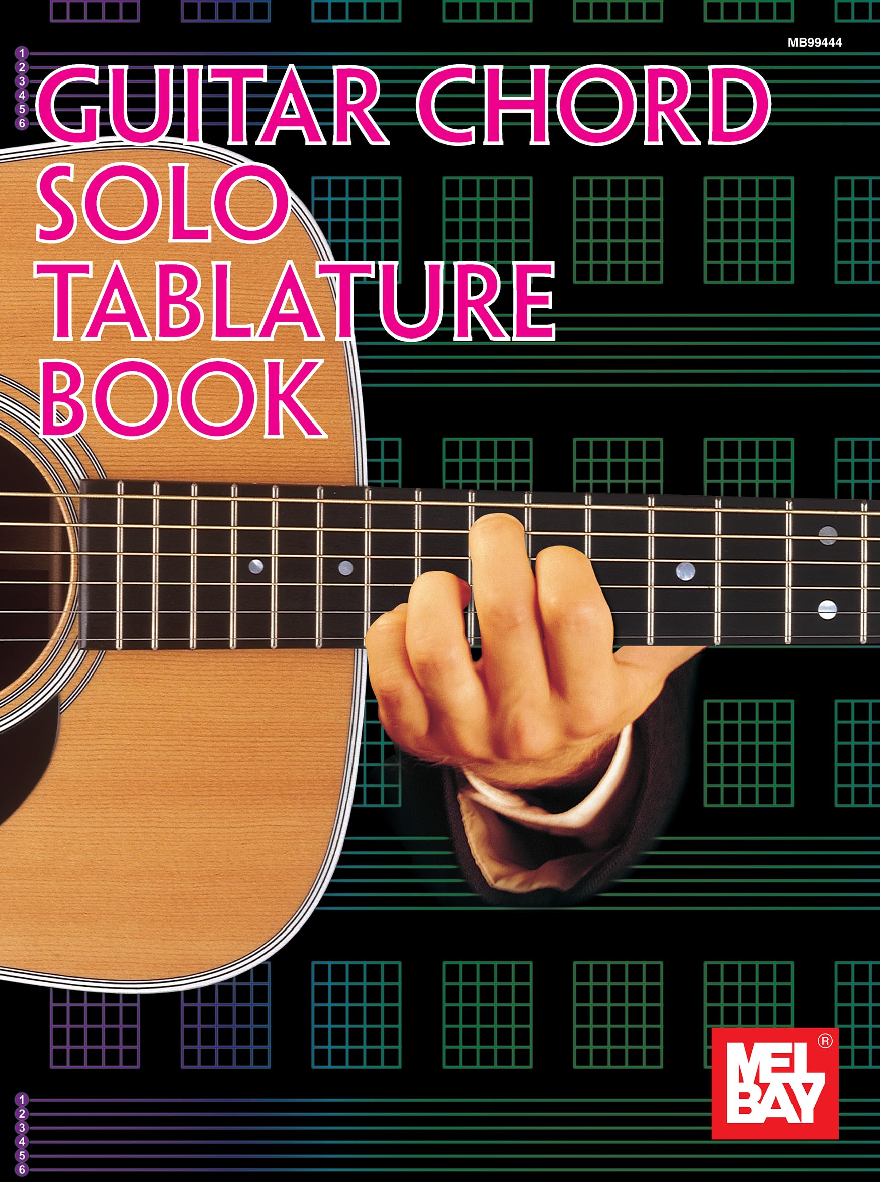 Guitar Chord Solo Tablature Book,Used