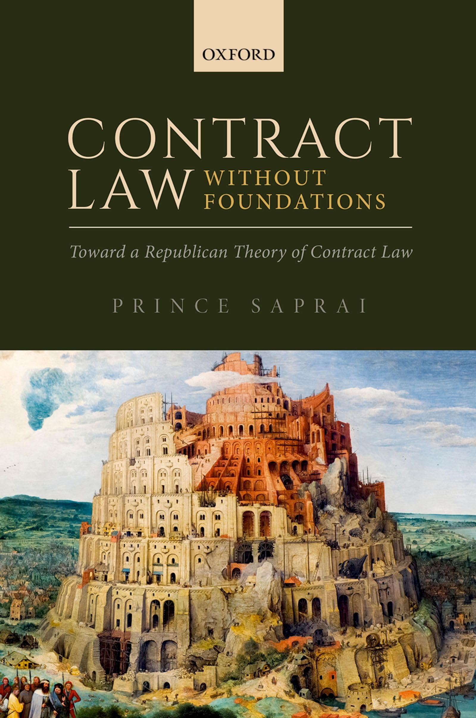 Contract Law Without Foundations: Toward a Republican Theory of Contract Law,Used