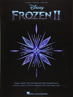 Frozen 2 Songbook  Piano, Vocal, Guitar Sheet Music  Includes 'Into the Unknown' and Other Disney Songs  Hal Leonard Official Mu,New