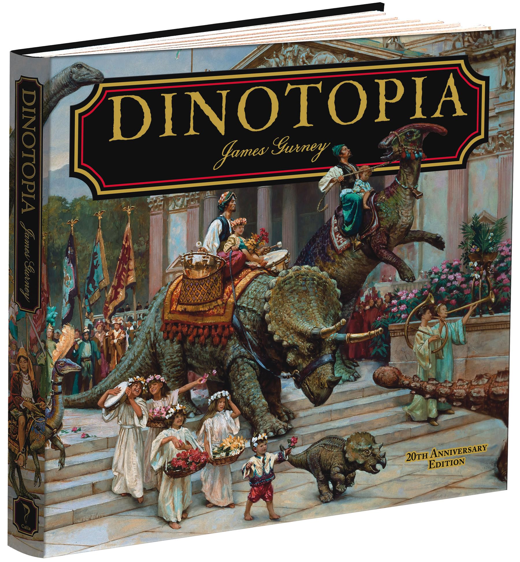 Dinotopia, A Land Apart from Time: 20th Anniversary Edition (Calla Editions),Used
