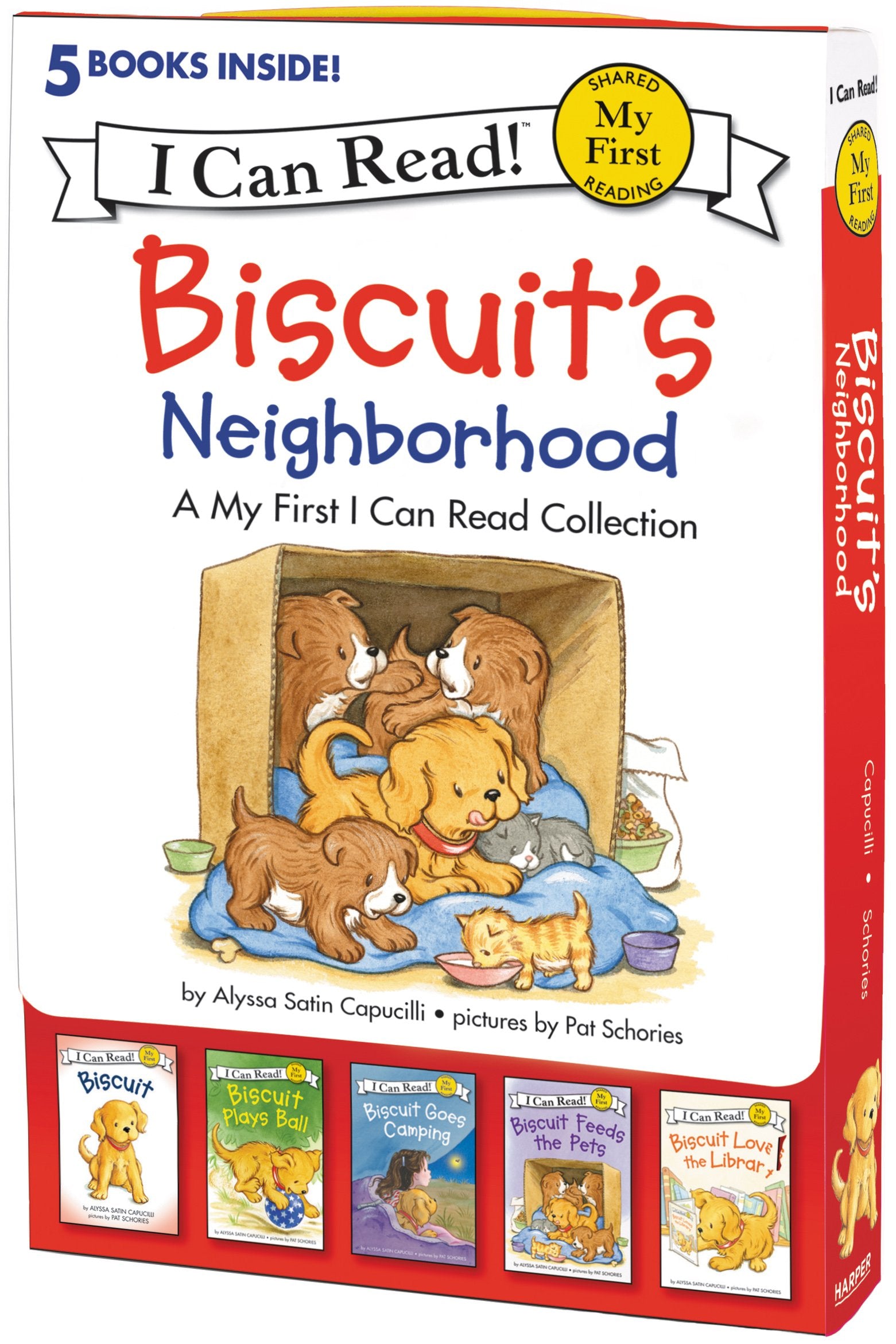 Biscuit'S Neighborhood: 5 Funfilled Stories In 1 Box! (My First I Can Read),Used