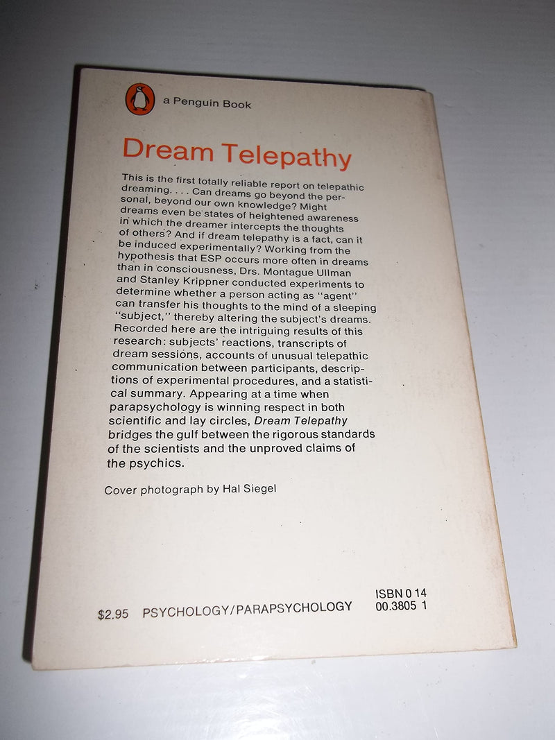 Dream Telepathy: Experiments in Nocturnal Extrasensory Perception (Studies in Consciousness),Used