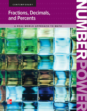 Number Power 2: Fractions, Decimals, and Percents: A Real World Approach to Math,Used