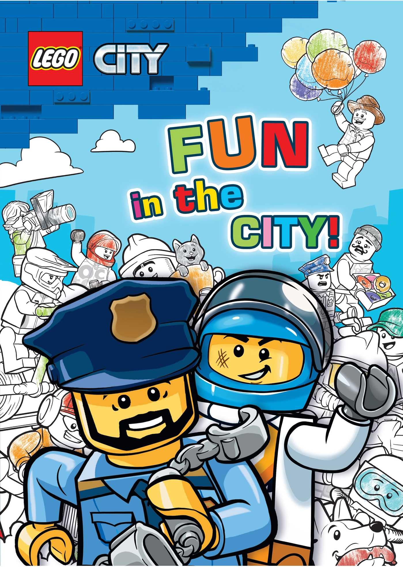 LEGO: Fun in LEGO City! (Coloring Book),New