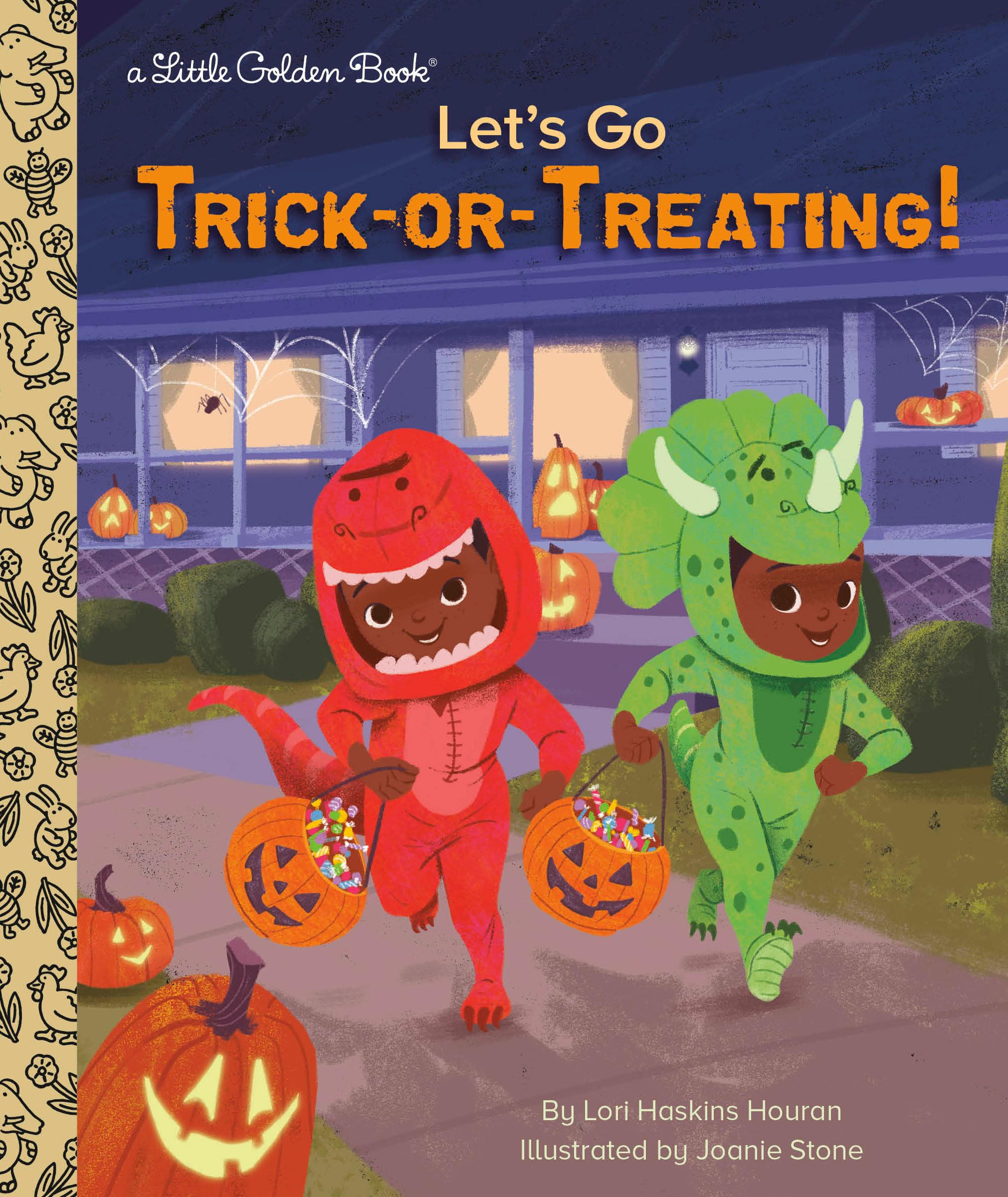 Let's Go TrickorTreating!: A Halloween Book for Kids and Toddlers (Little Golden Book),Used